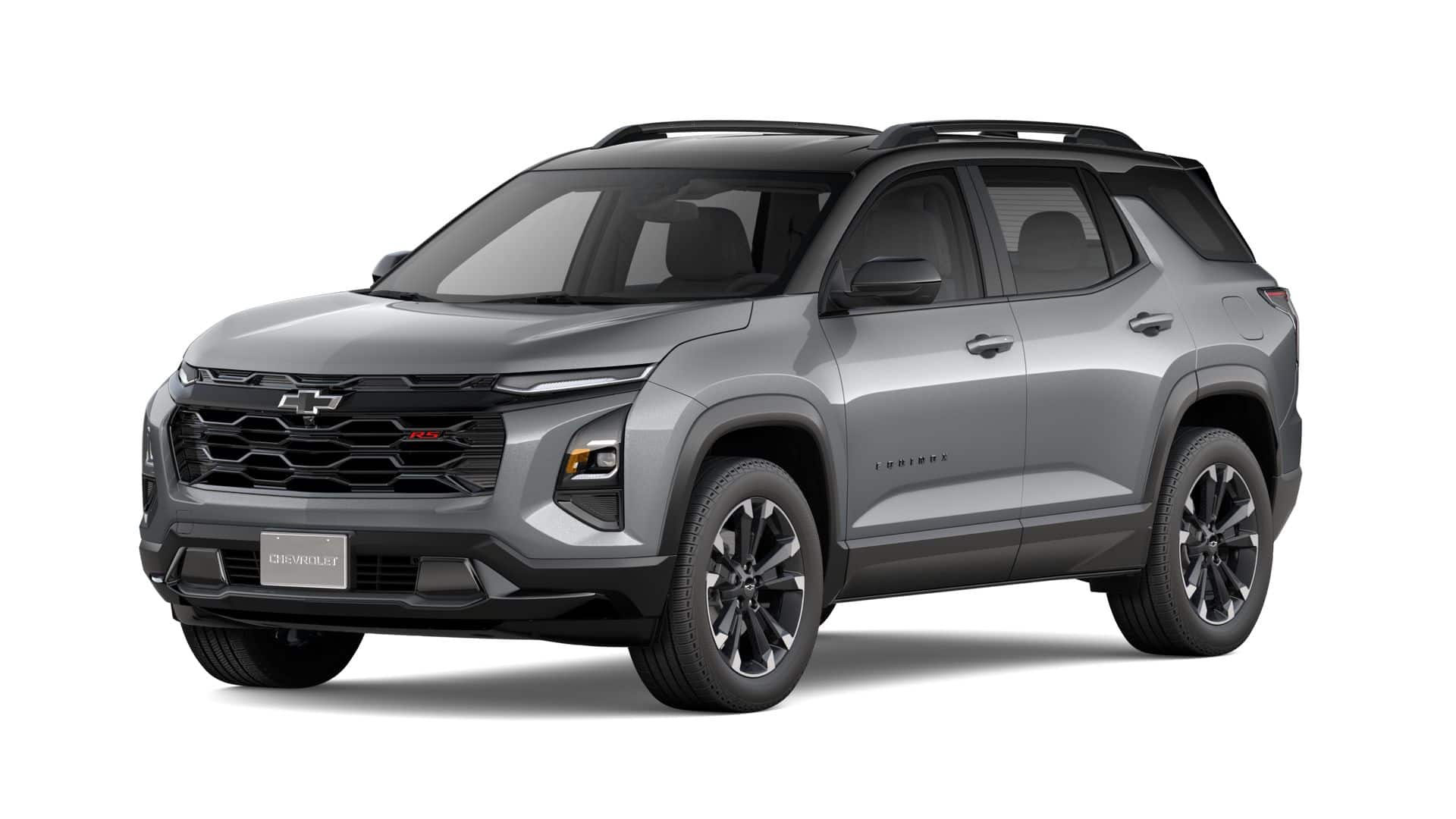 2027 Chevrolet Equinox AWD RS in Sterling Gray Metallic — front three-quarter view